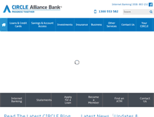 Tablet Screenshot of circle.com.au